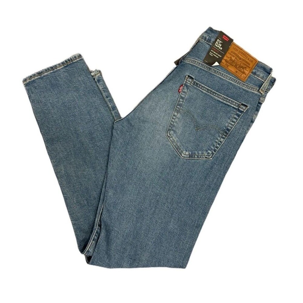 Levi Strauss Co. 512 Slim Taper Stretch Sits Below Waist  BLUE 30x30